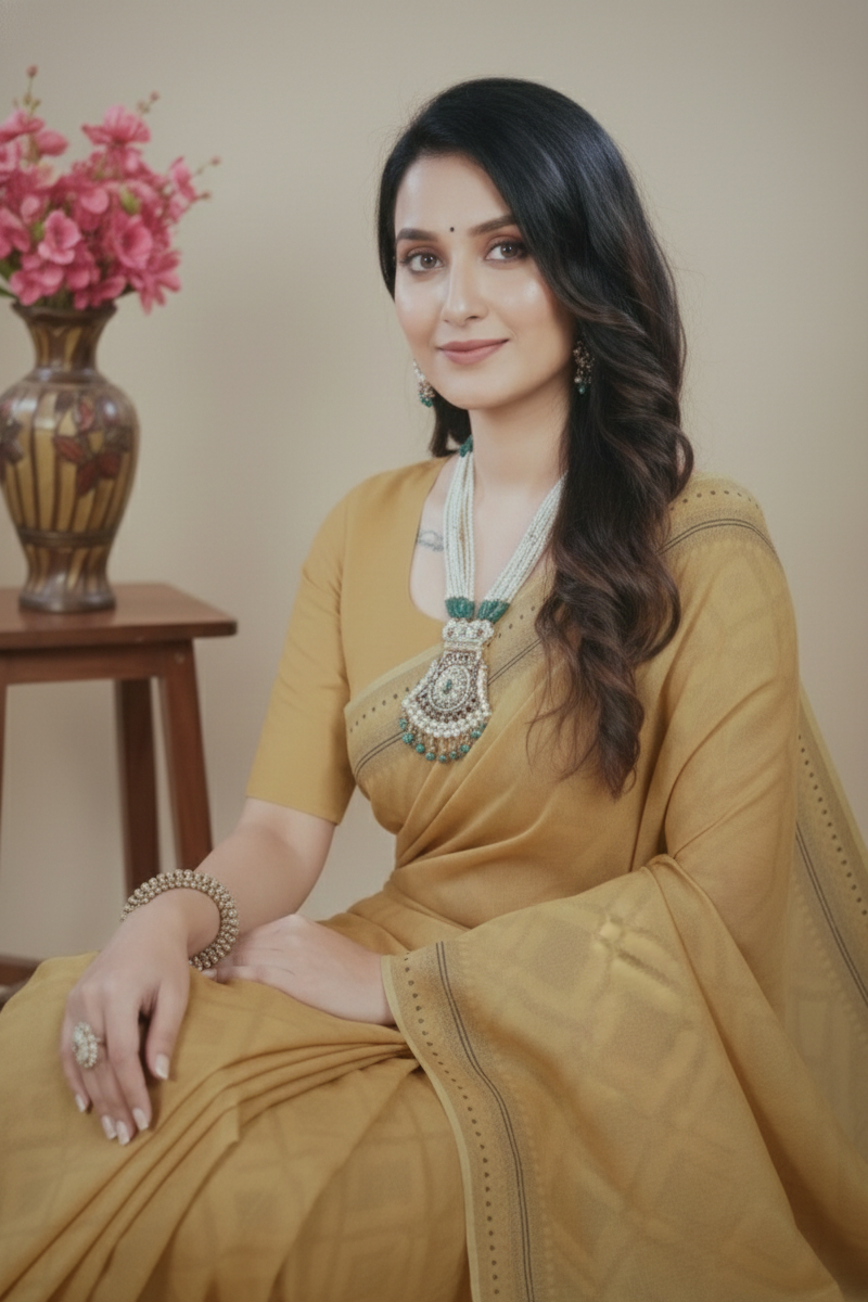 Ritika Cotton Printed Saree 1004