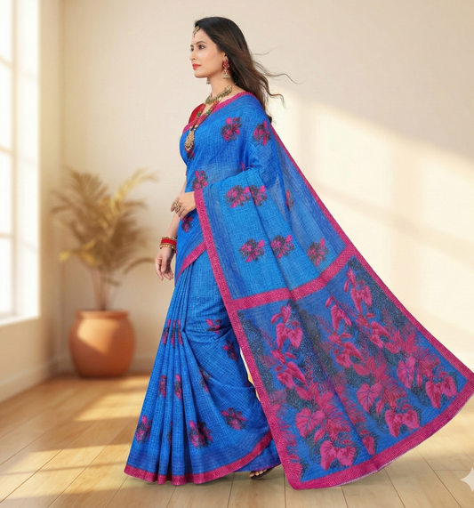 Nusrat V- Premium Cotton Saree