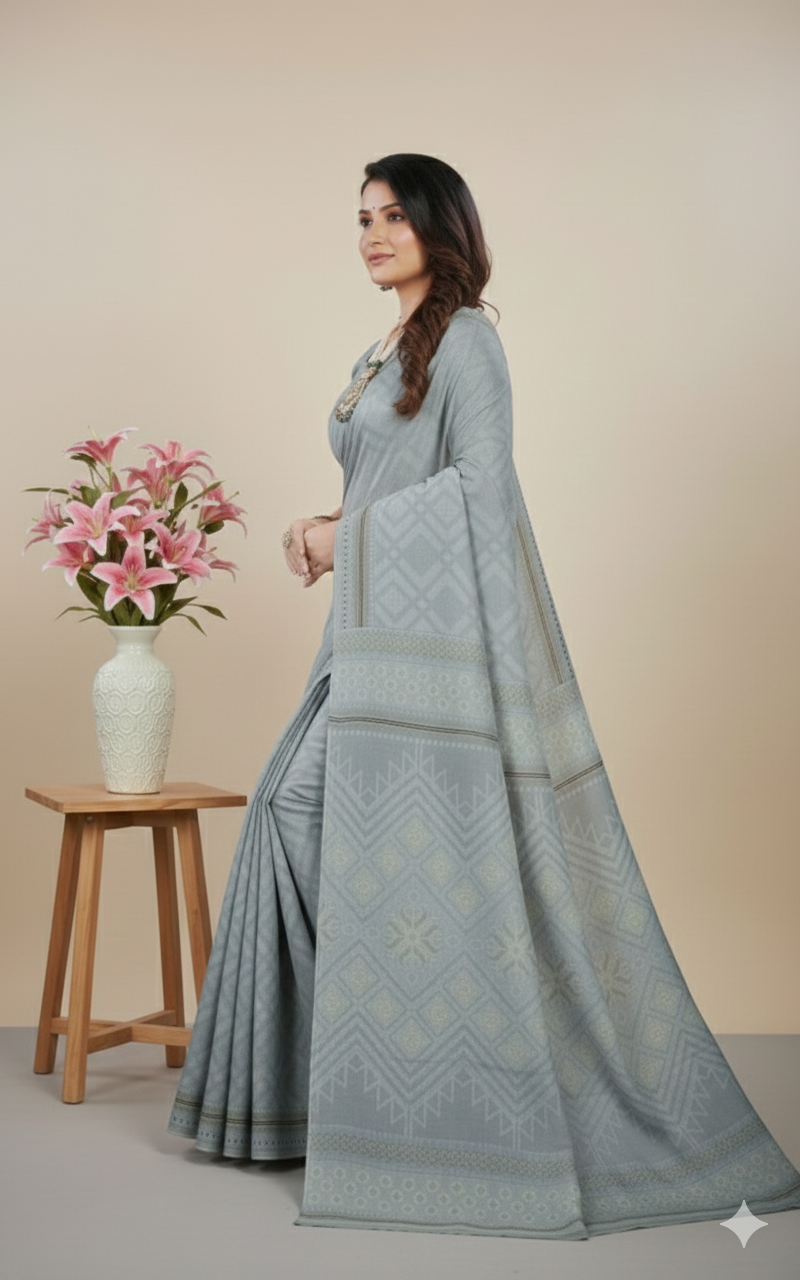 Ritika Cotton Printed Saree 1007