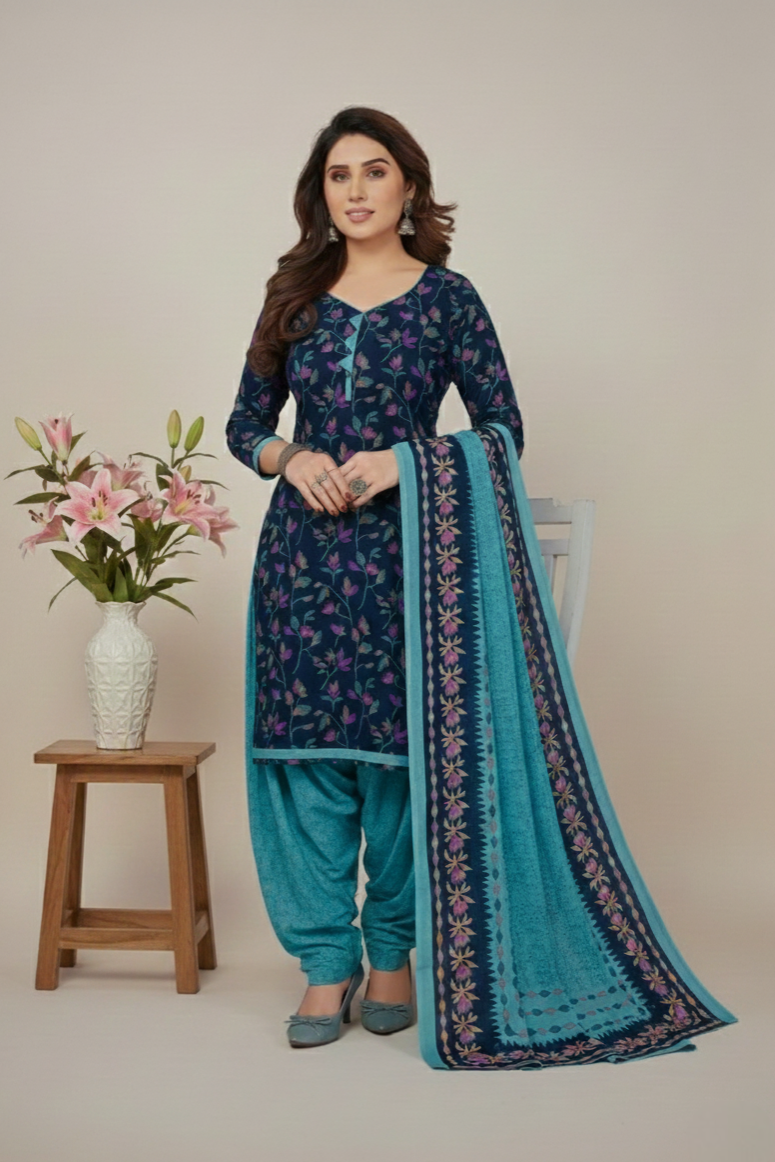 Sonpari Cotton Printed Stitched Salwar Suit XL 3003