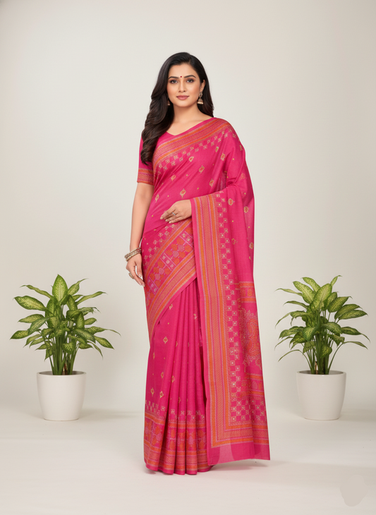 Aafrin Soft Cotton Saree
