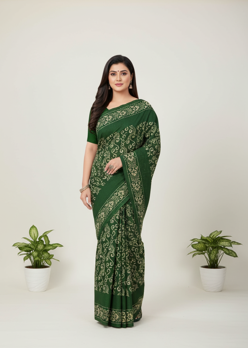 Melody 14 Cotton Printed Saree 781038