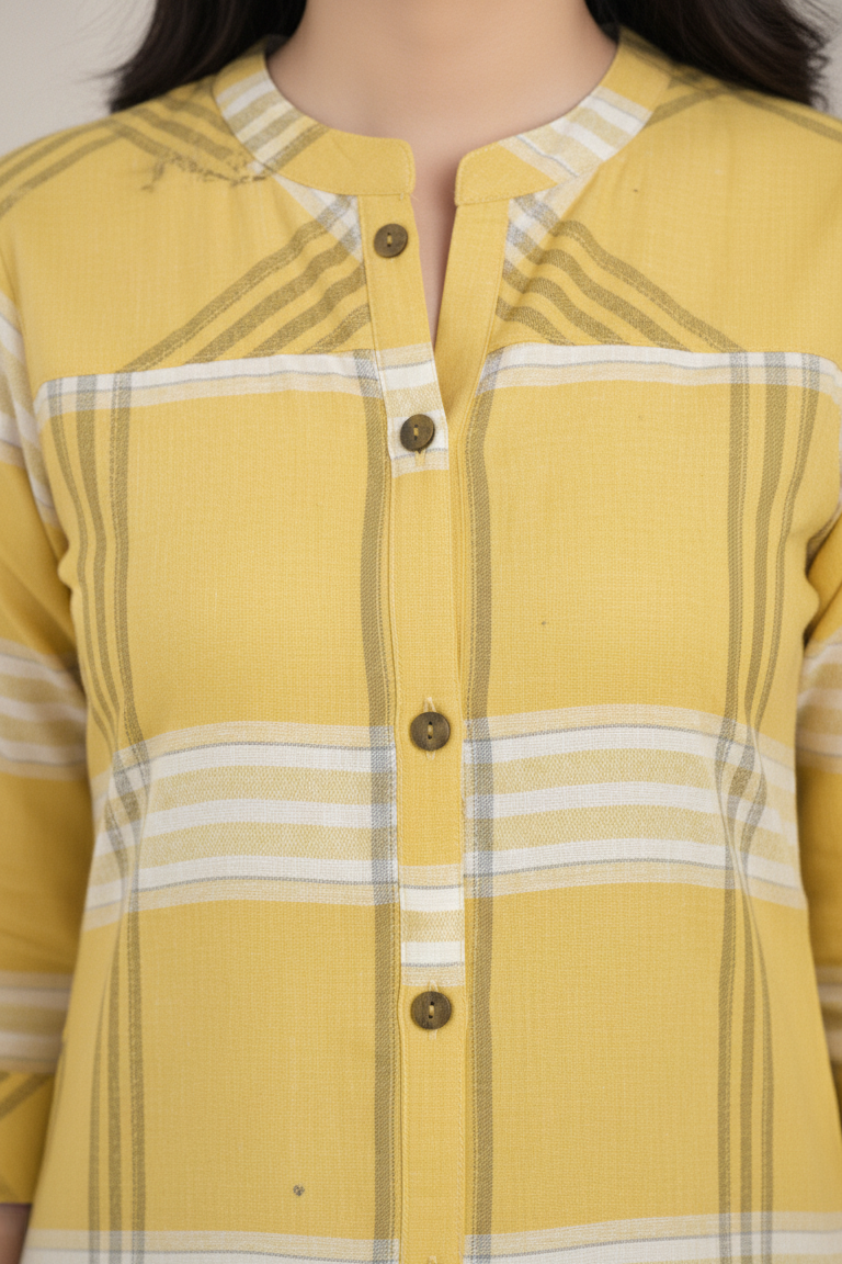 Eva Cotton Printed Long Kurti 1007