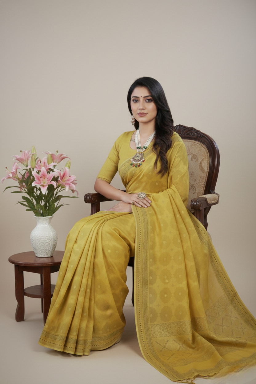 Ritika Cotton Printed Saree 1001