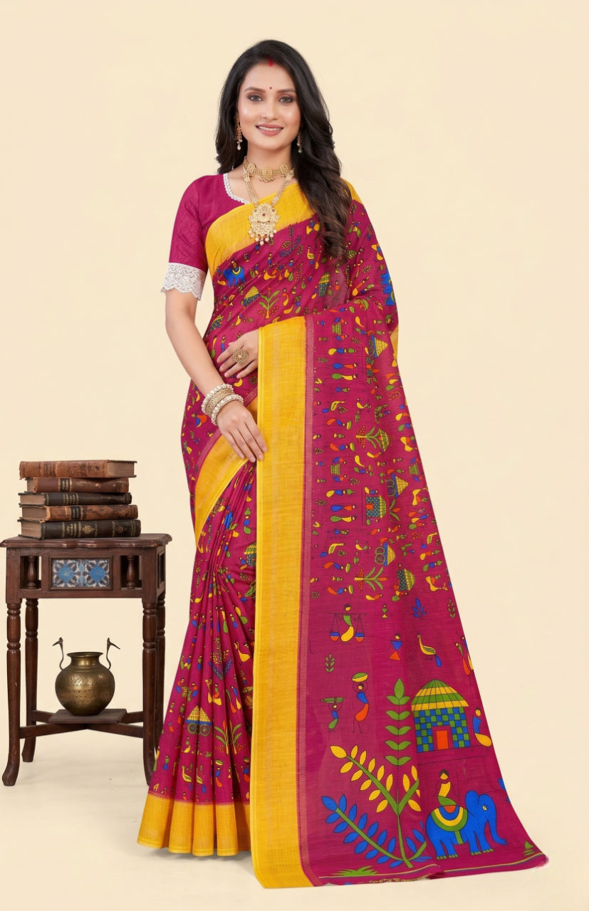 Boutique Special Brown Saree