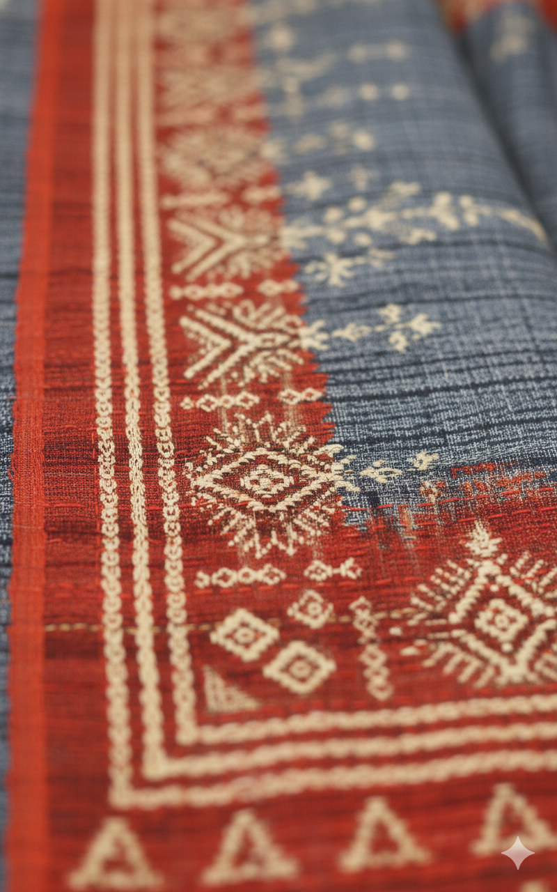 Prativa Batik Cotton Printed Saree Grey