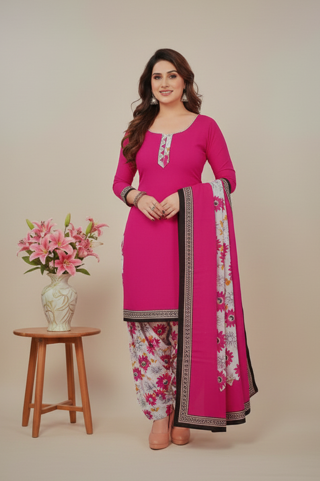 Sonpari Cotton Printed Stitched Salwar Suit XL 3010