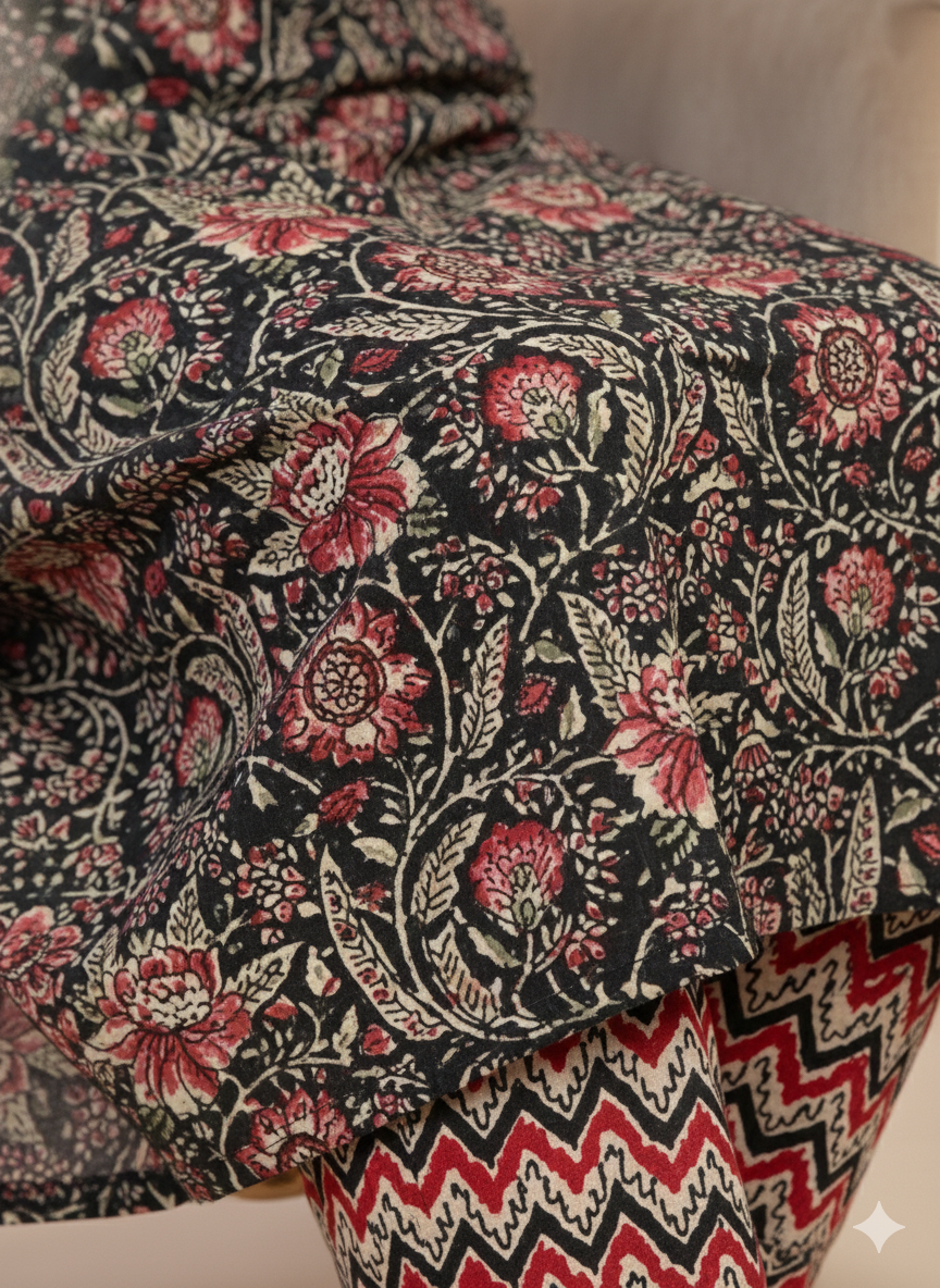 Diti Cotton Printed Kurti Set 1003