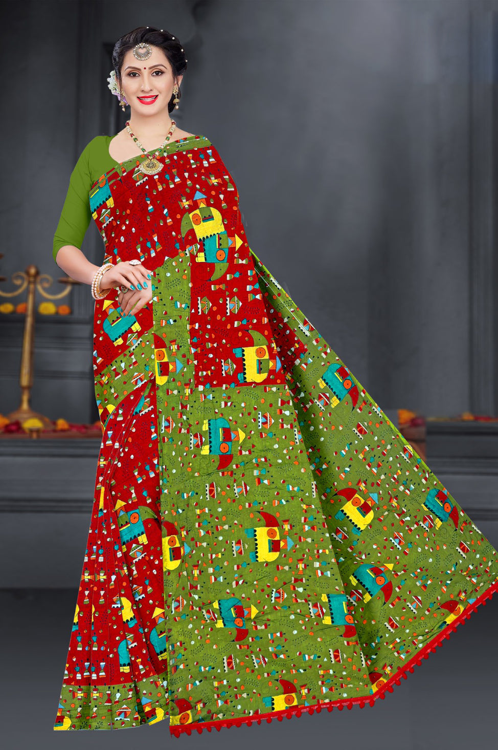 MINU SAREE HASTHLEKHA V-1 0005