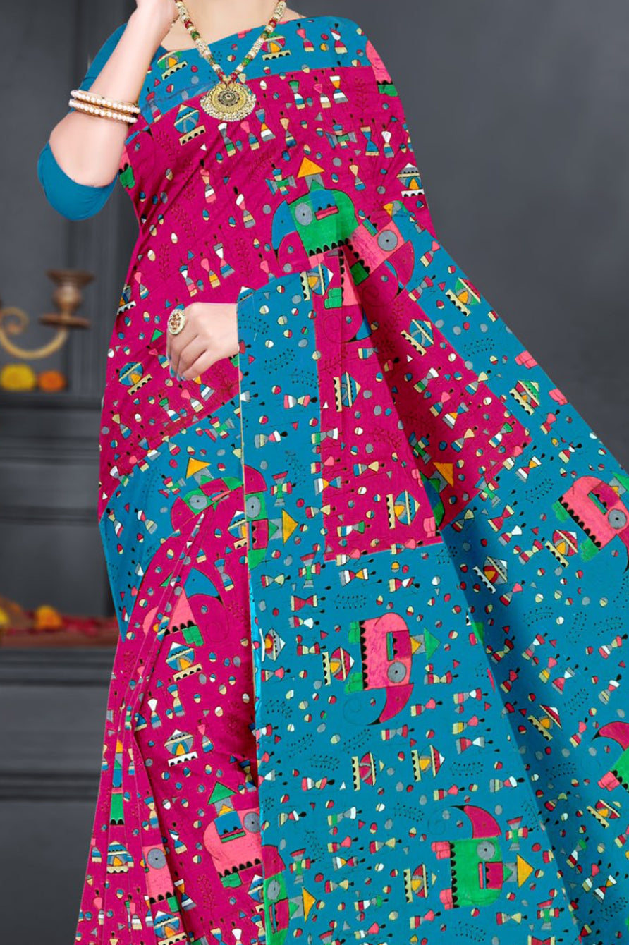 MINU SAREE HASTHLEKHA V-1 0004