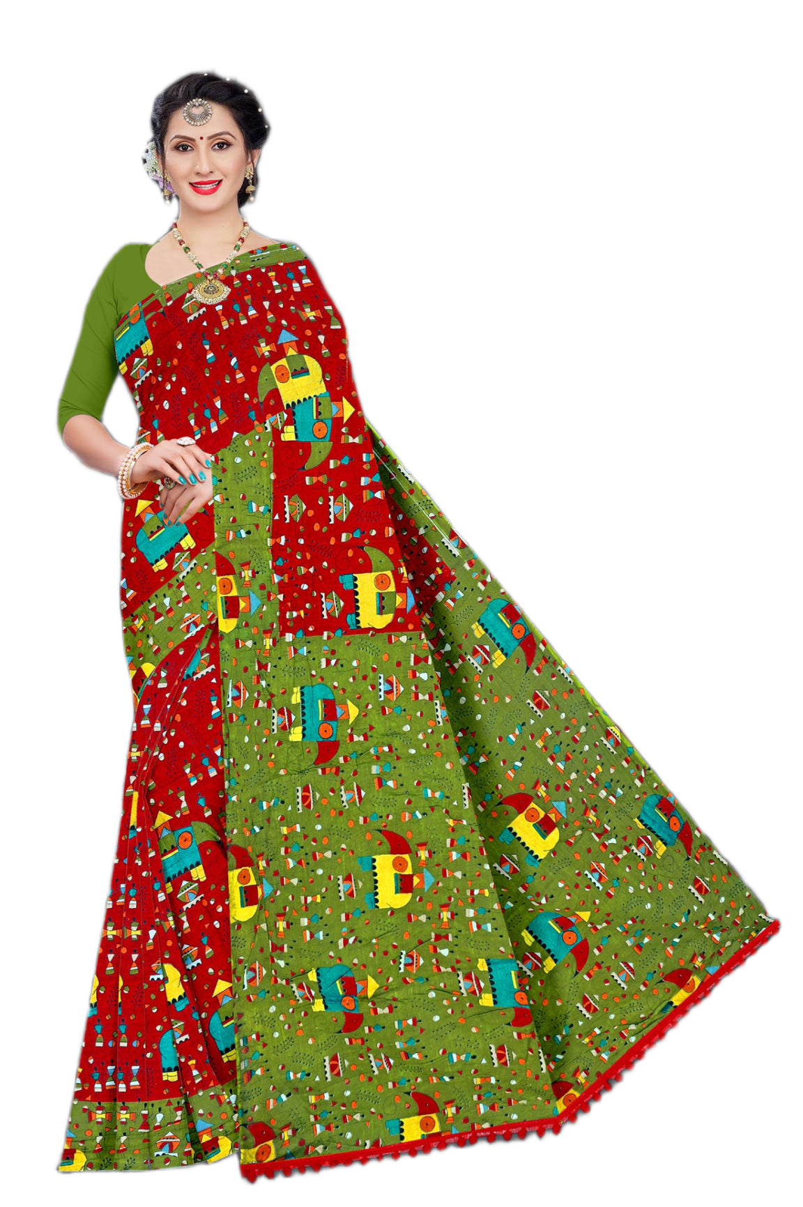 MINU SAREE HASTHLEKHA V-1 0005