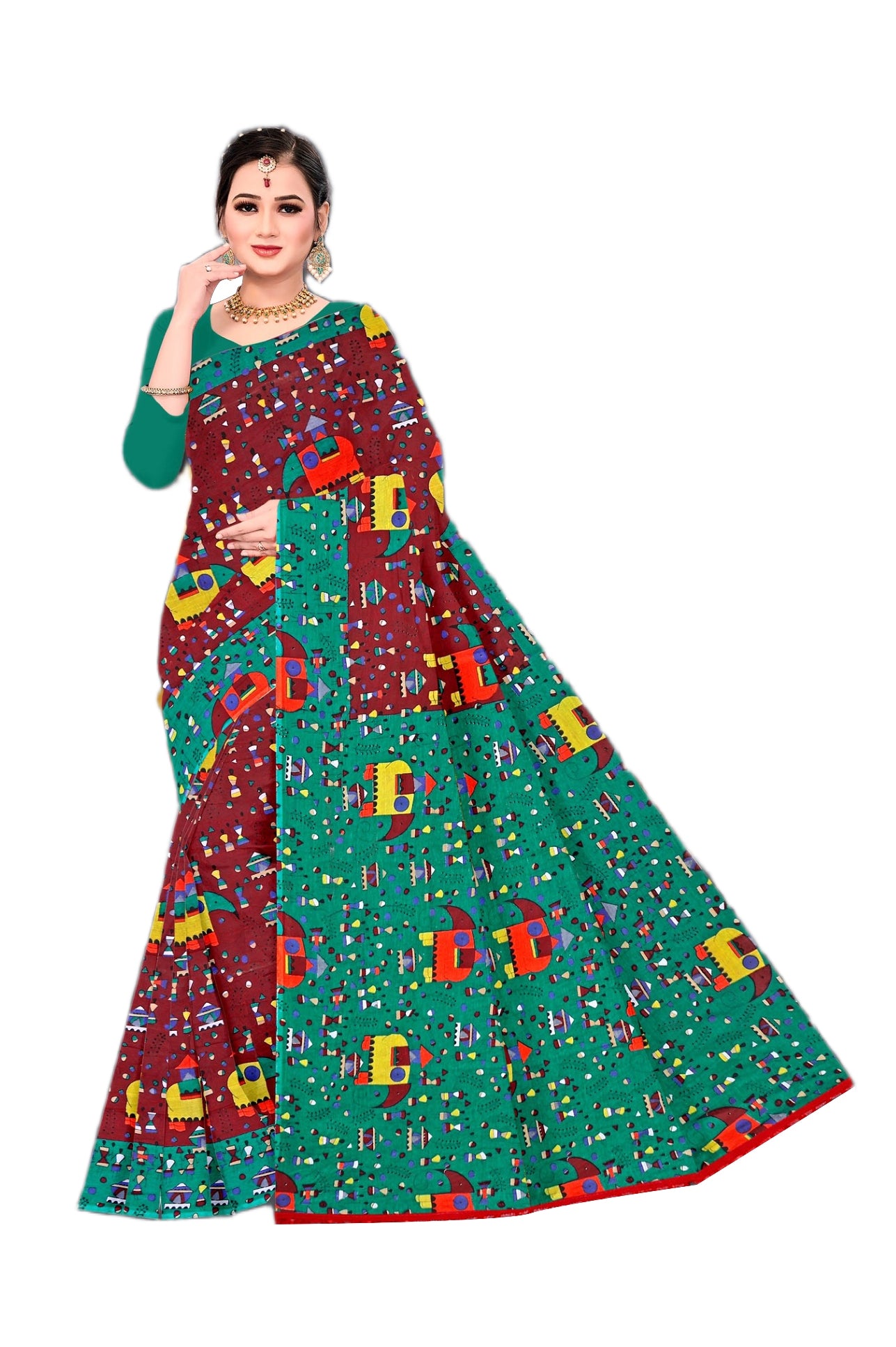 MINU SAREE HASTHLEKHA V-1 00010