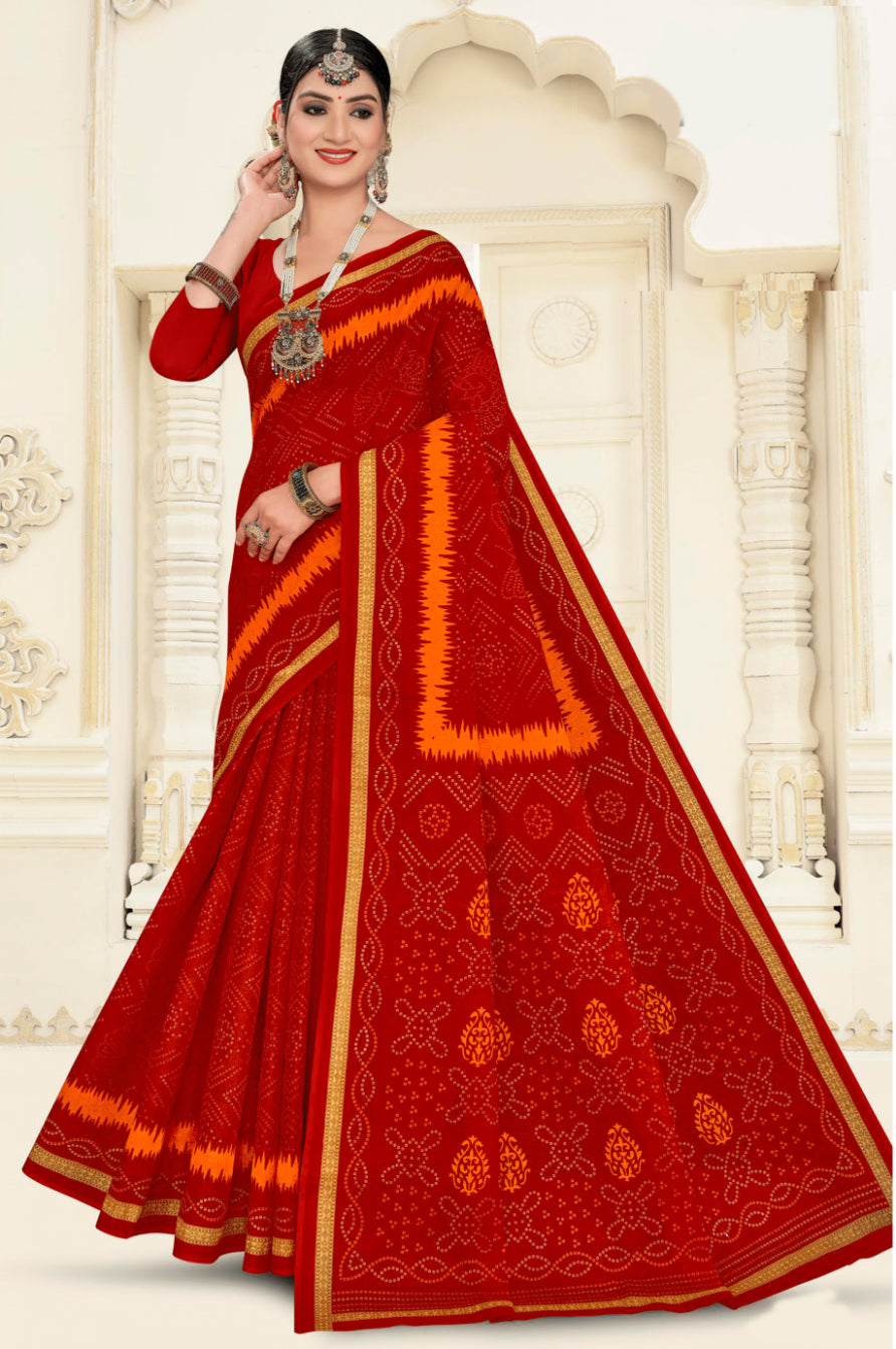 MINU SAREE HUMRAAZ CHUNRI V-1 11010