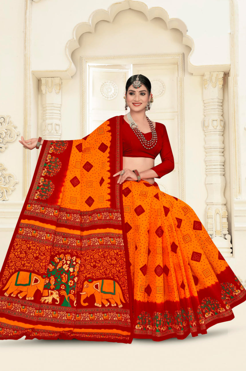 MINU SAREE HUMRAAZ CHUNRI V-1 1055