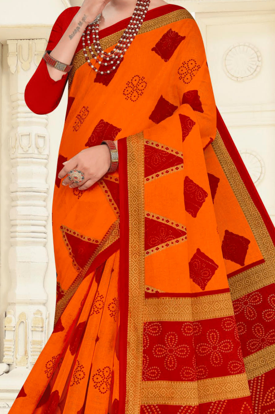 MINU SAREE HUMRAAZ CHUNRI V-1 1022