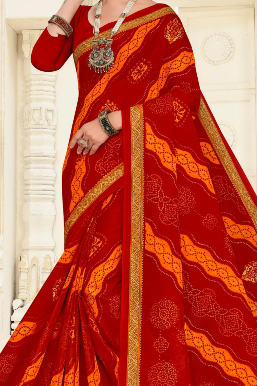 MINU SAREE HUMRAAZ CHUNRI V-1 1099