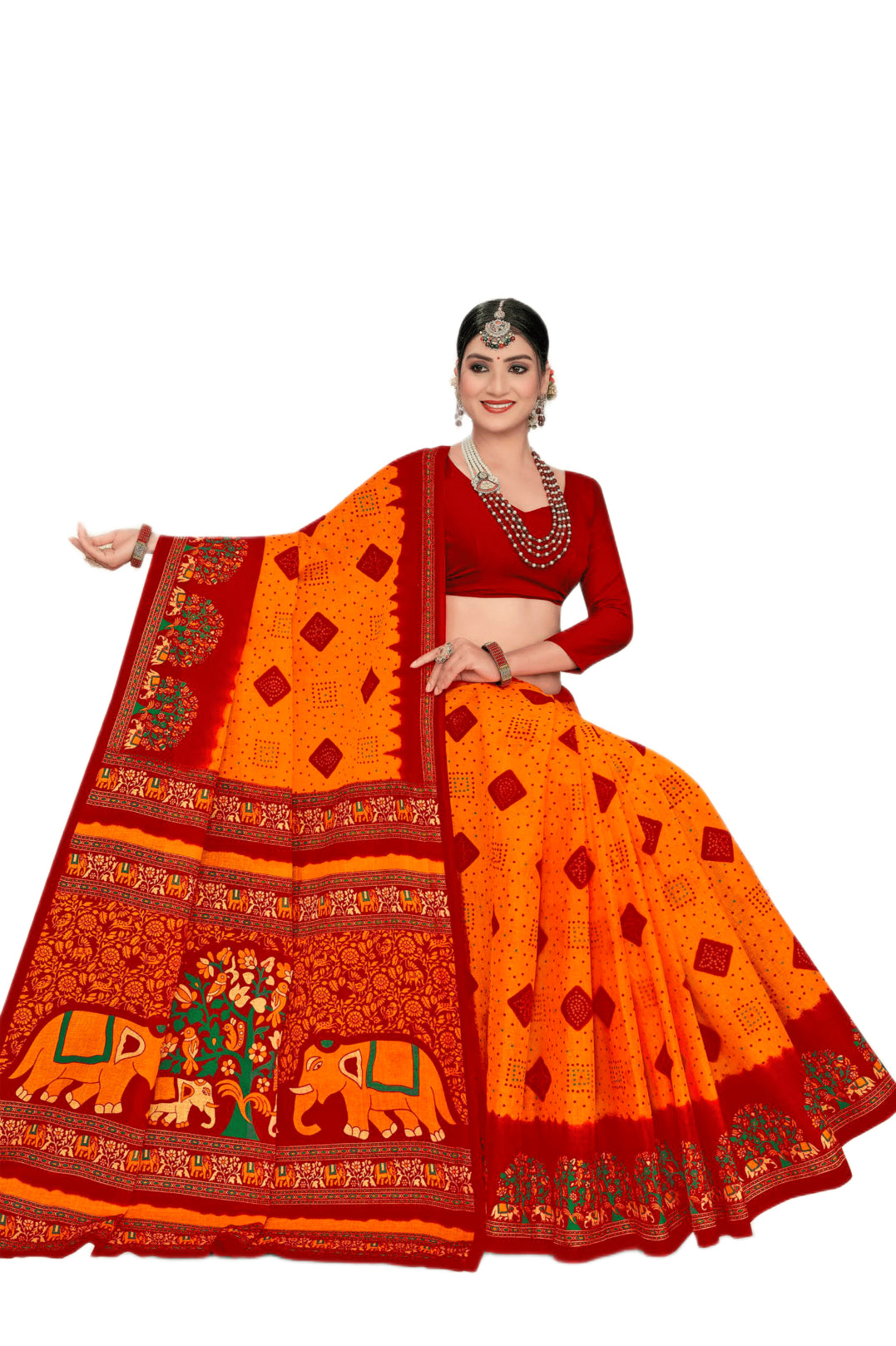 MINU SAREE HUMRAAZ CHUNRI V-1 1055