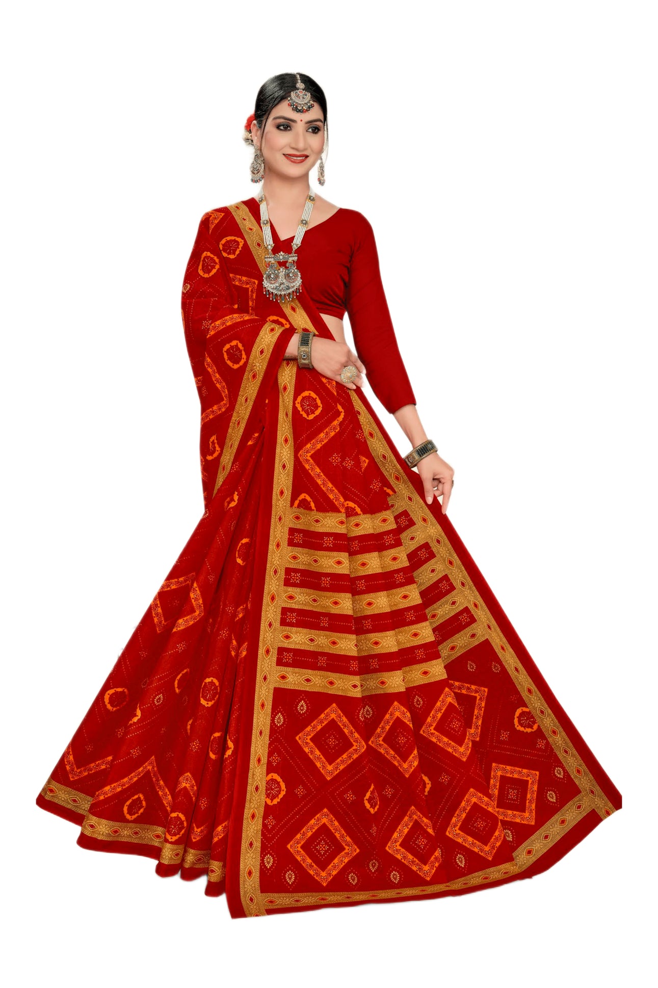 MINU SAREE HUMRAAZ CHUNRI V-1 1077