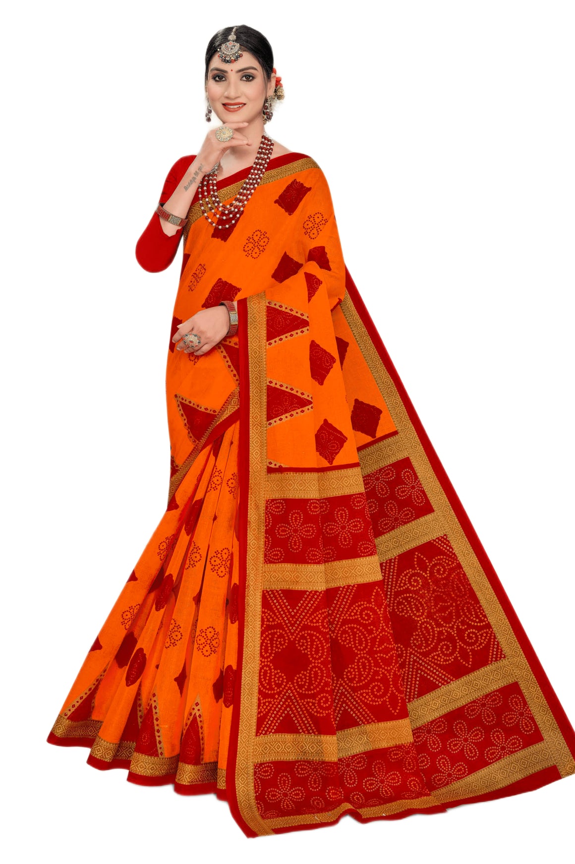 MINU SAREE HUMRAAZ CHUNRI V-1 1022