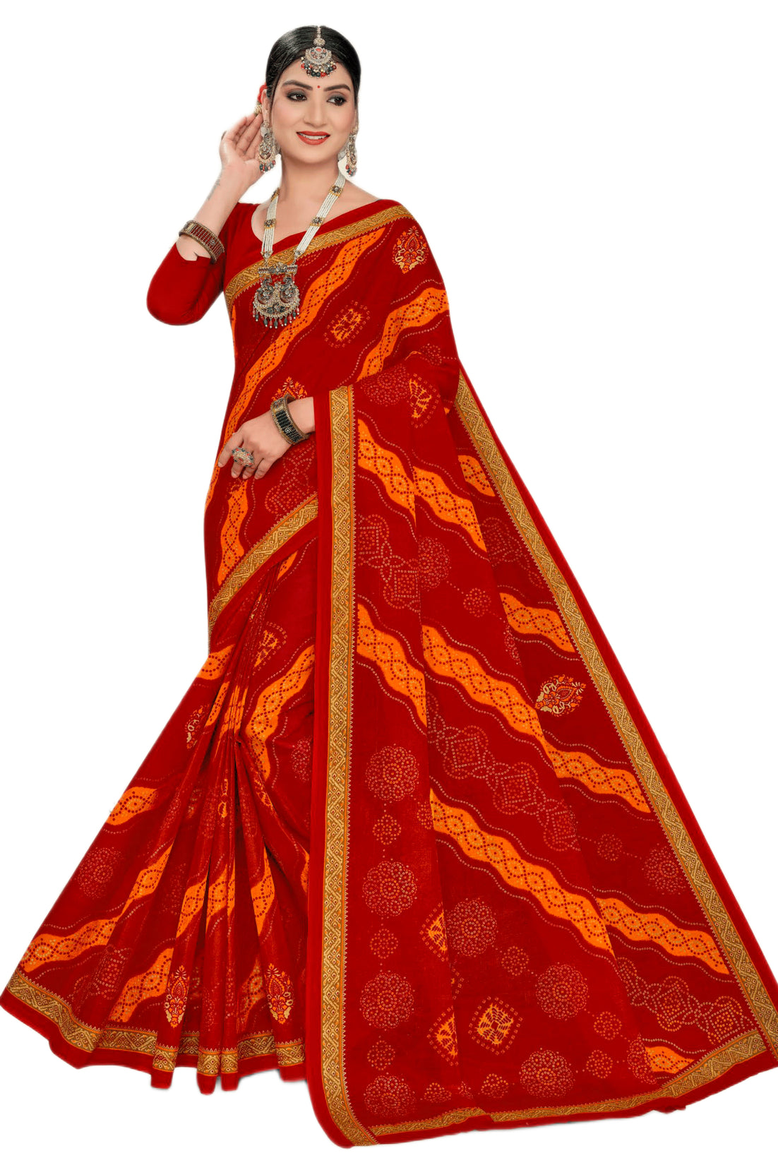 MINU SAREE HUMRAAZ CHUNRI V-1 1099