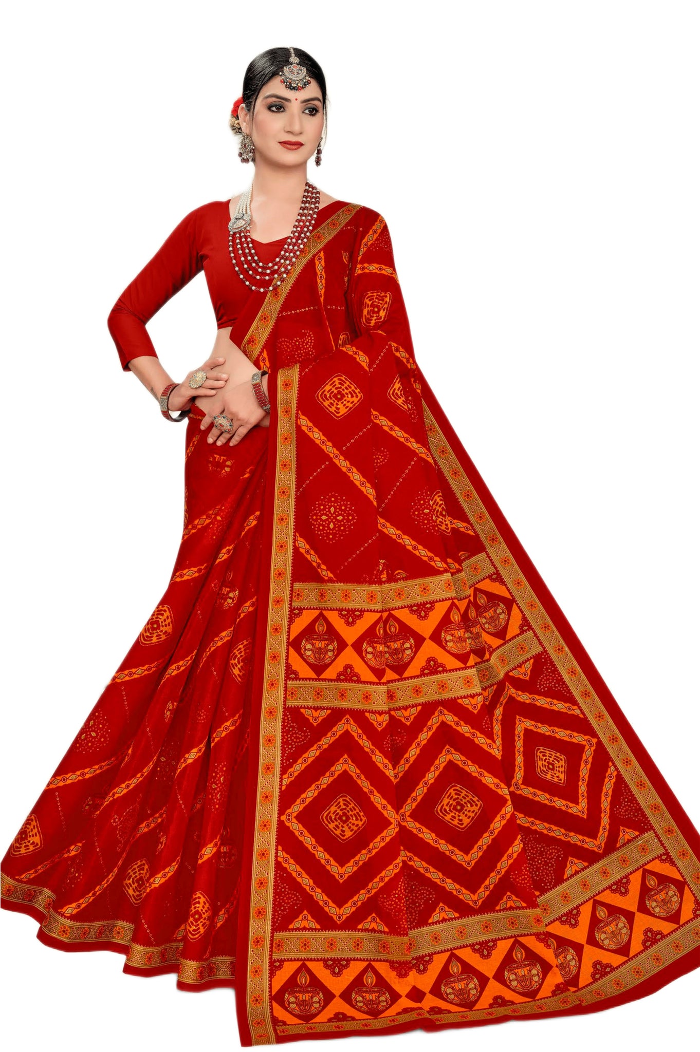 MINU SAREE HUMRAAZ CHUNRI V-1 1011