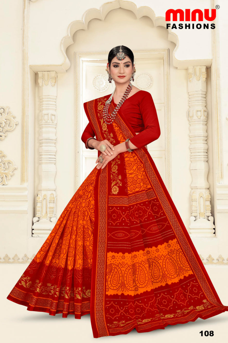 MINU SAREE HUMRAAZ CHUNRI V-1 1088