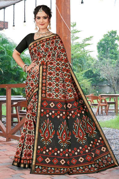 MINU SAREE SILK KANISHKA IKKAT 39364