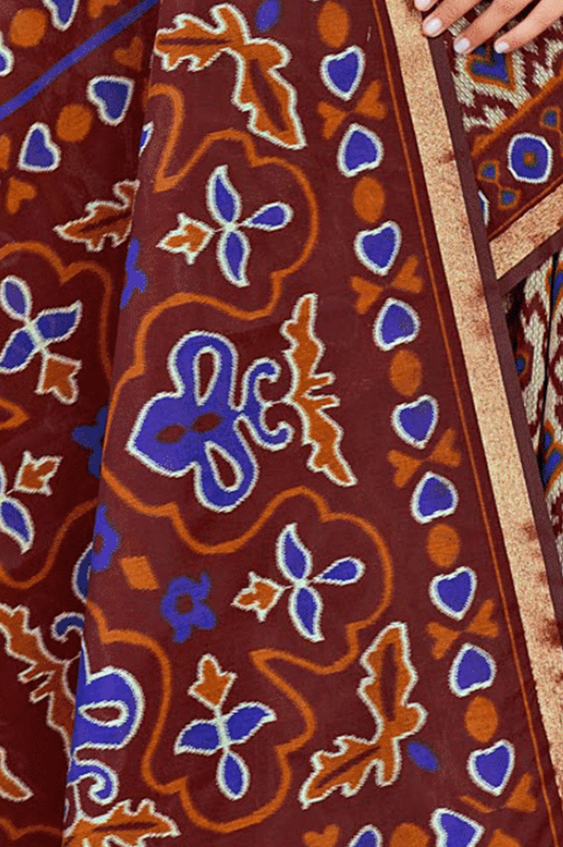 MINU SAREE SILK KANISHKA IKKAT 39331