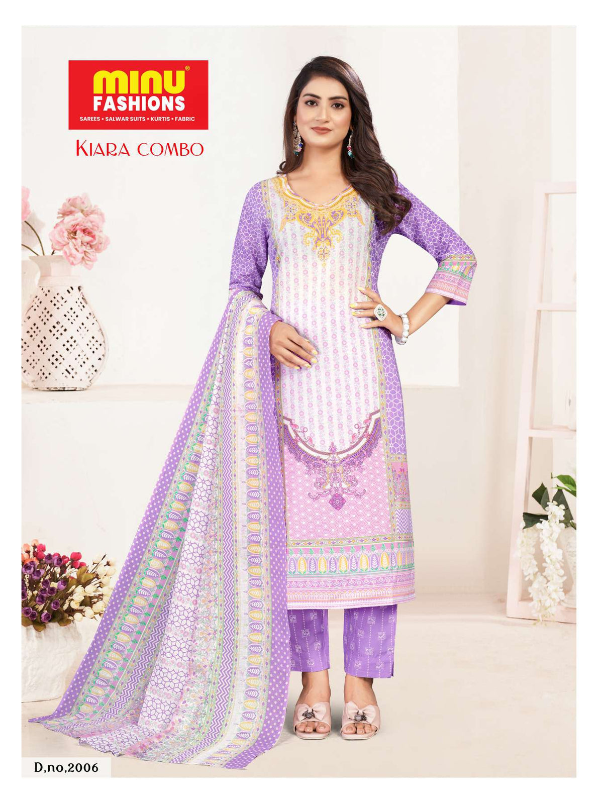 Kiara Cotton Printed Stitched Salwar Suit 2006