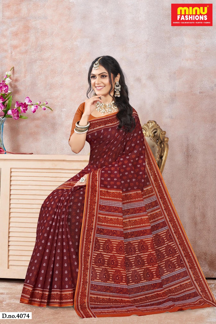 MINU SAREE MONIKA V-1 40738