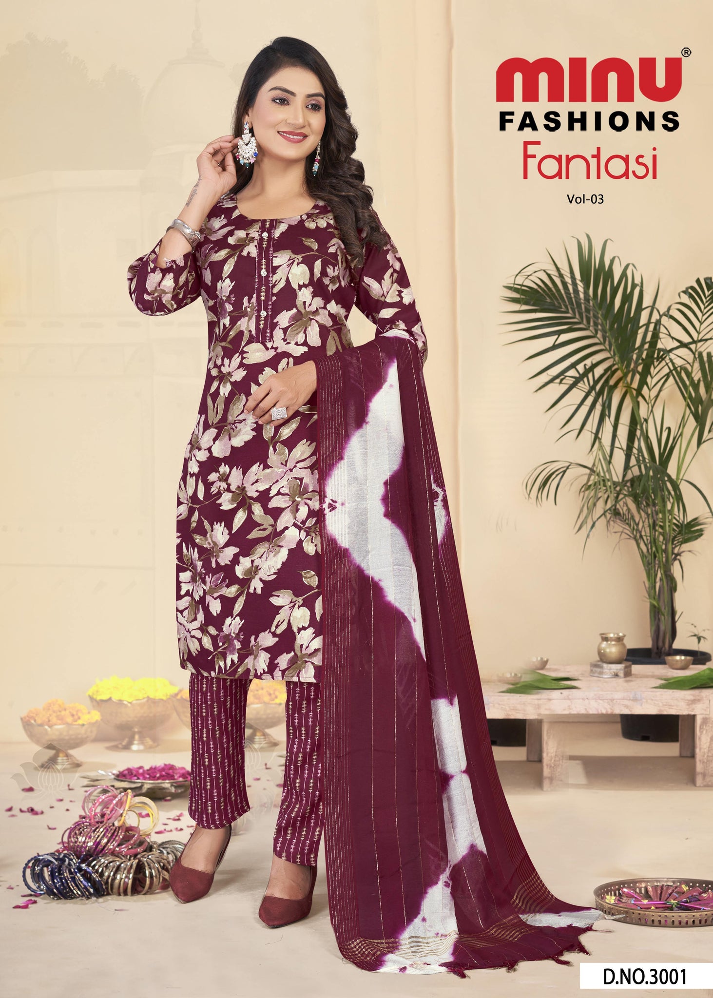 Fantasi 3 Stitched Salwar Suit