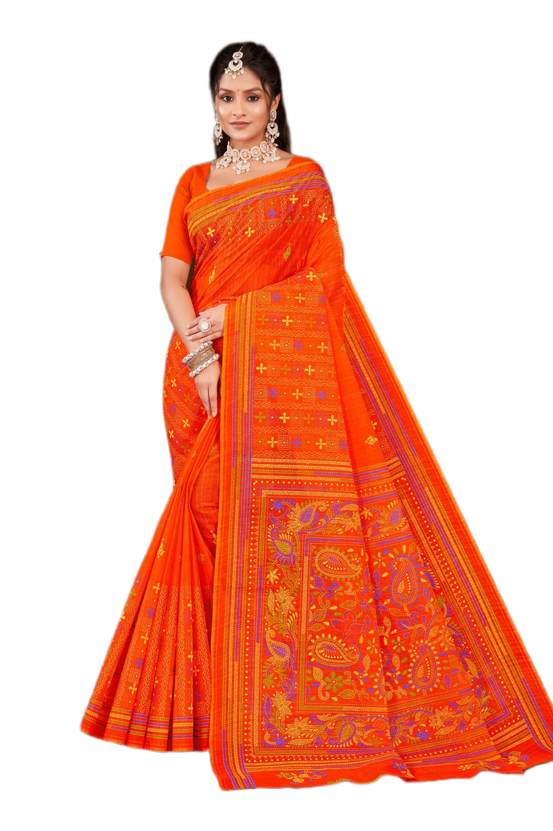 Orchid V- Premium Cotton Saree