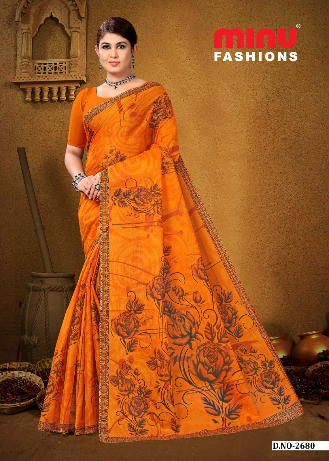 Flower Magic saree