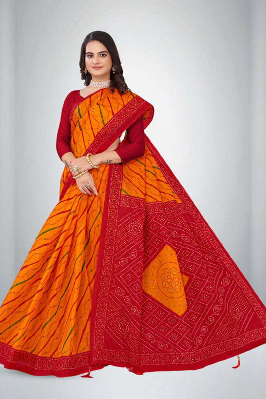 Pure Cotton Embroidery Saree Janak Nandini Saree