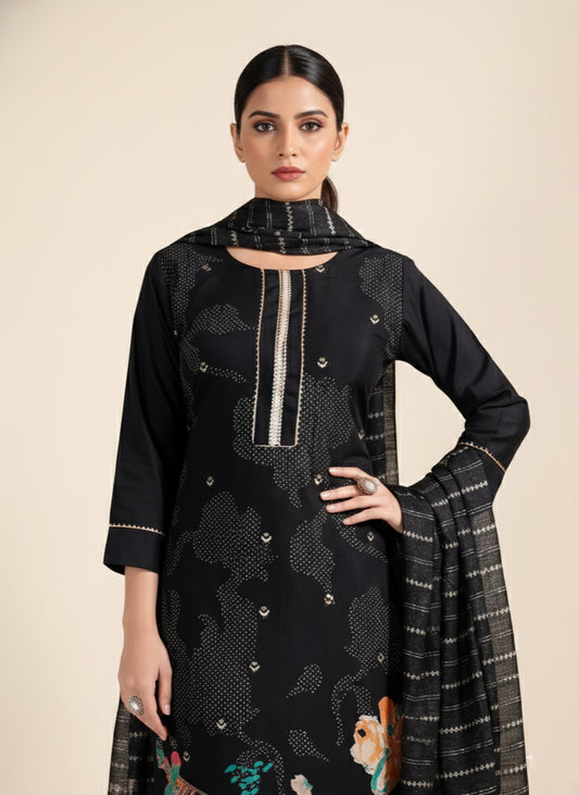 Rangeen Modal Printed Stitched Salwar Suit 1006