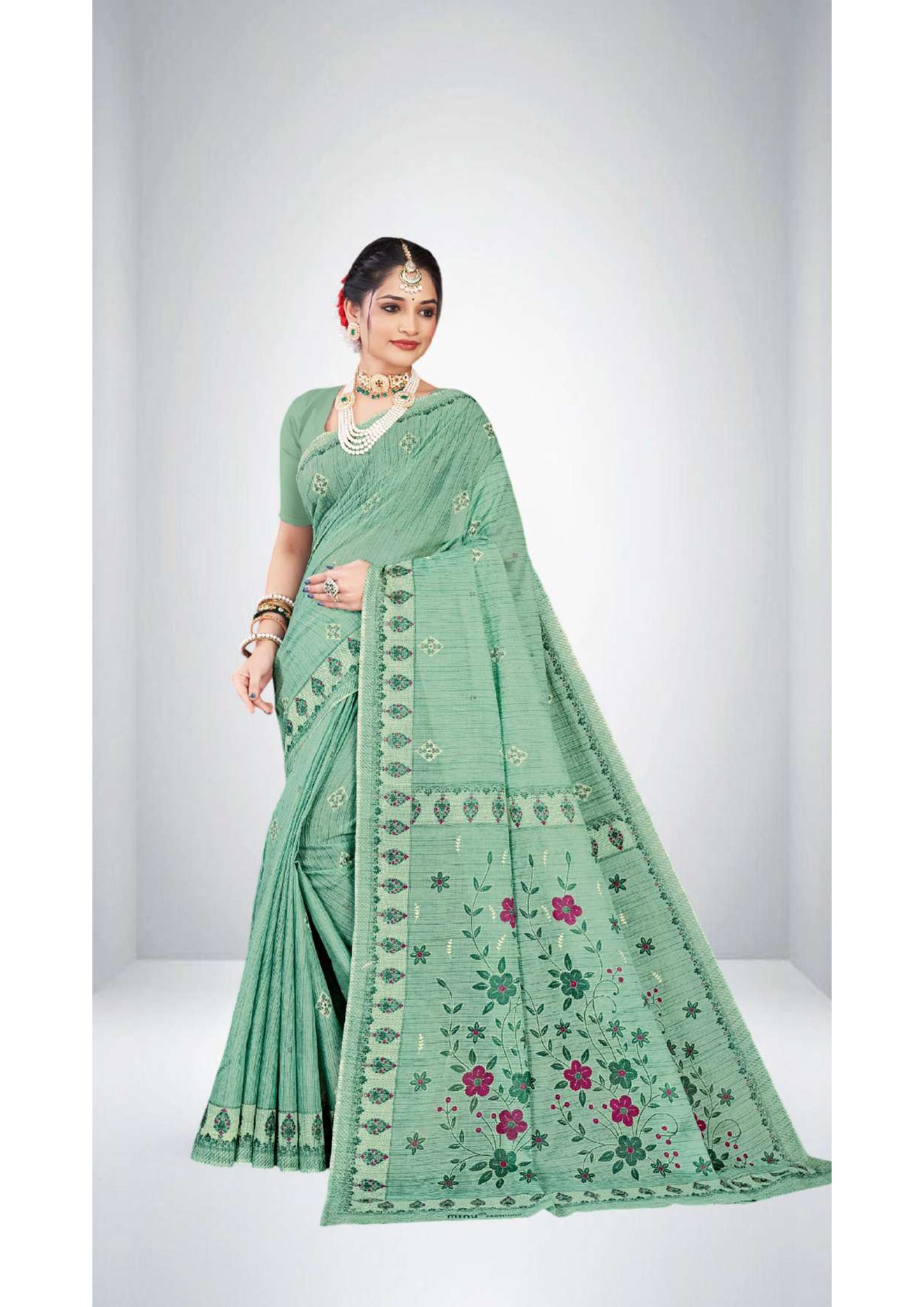 Premium Cotton Rittika Saree