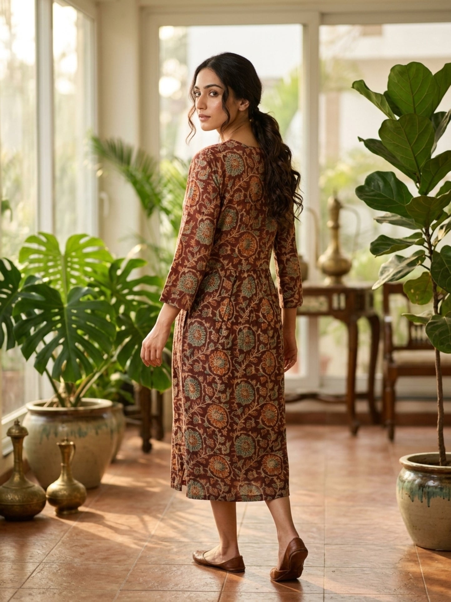 Women Printed Anarkali Kurti