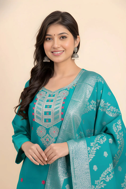 Riyasat 3 Vatican Dyed Stitched Salwar Suit 1004