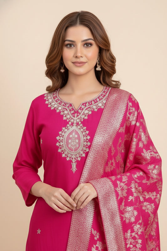 Riyasat 3 Vatican Dyed Stitched Salwar Suit 1005