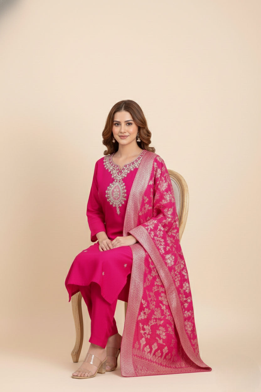 Riyasat 3 Vatican Dyed Stitched Salwar Suit 1005