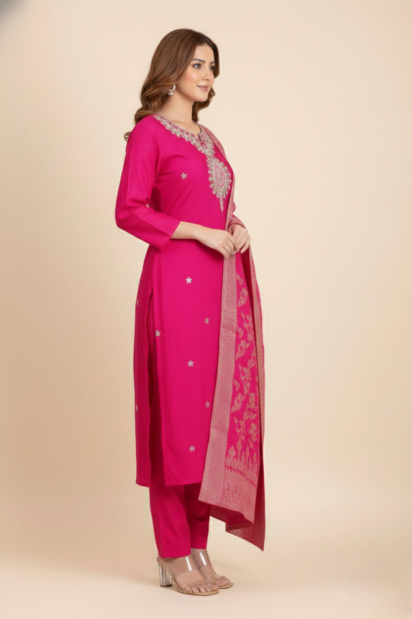 Riyasat 3 Vatican Dyed Stitched Salwar Suit 1005