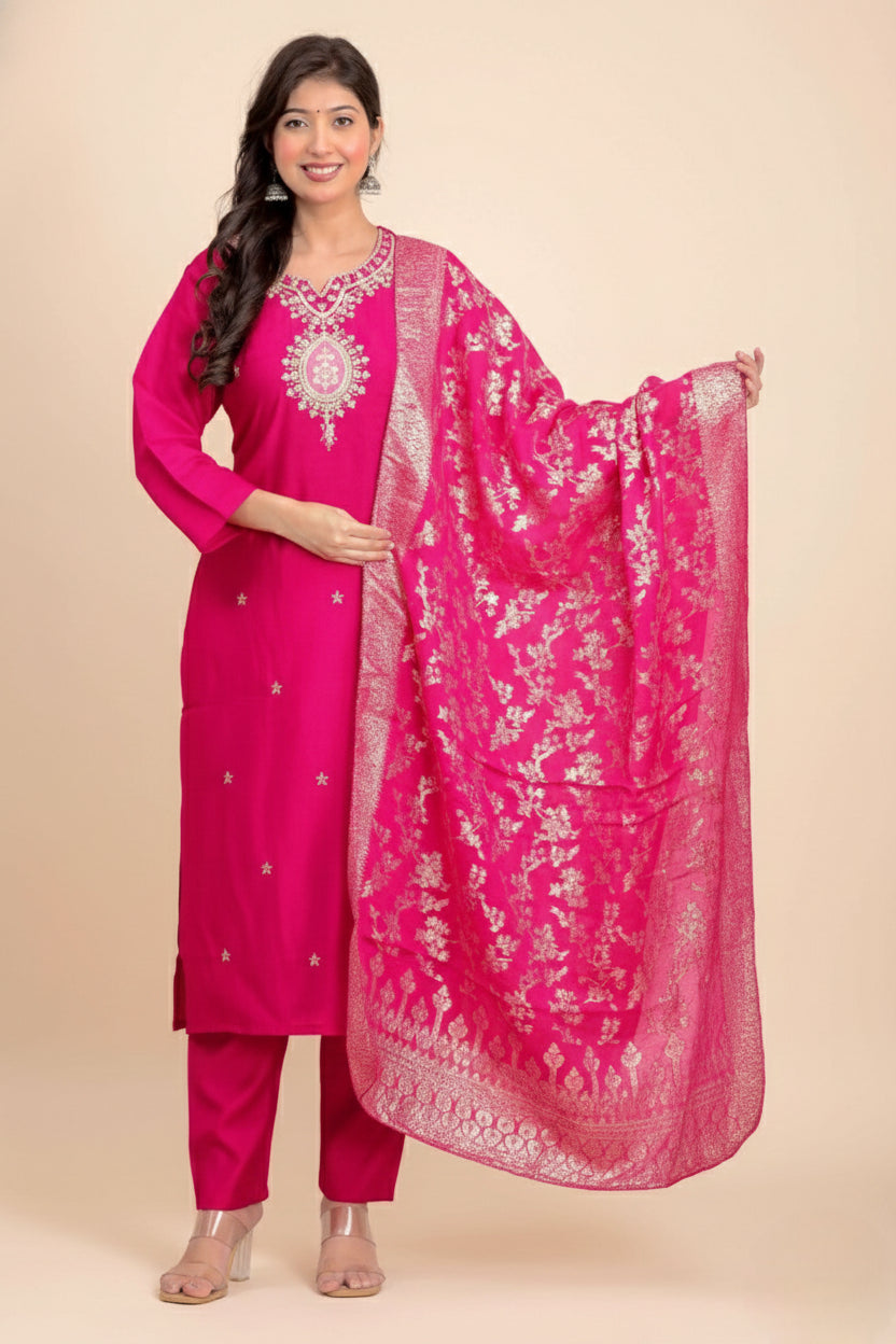 Riyasat 3 Vatican Dyed Stitched Salwar Suit 1005