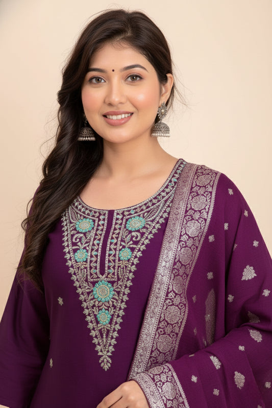 Riyasat 3 Vatican Dyed Stitched Salwar Suit 1006