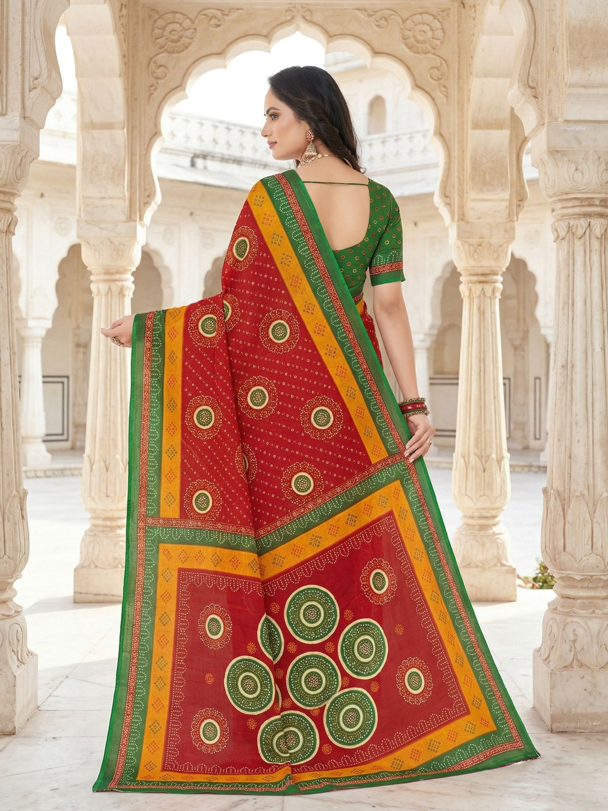 Mandakini Chunari Brown