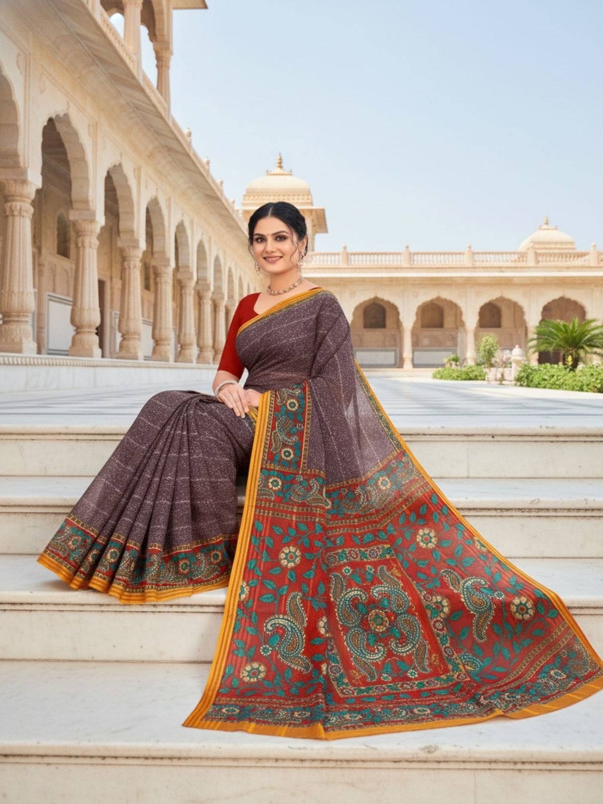 Sunaina Doria Cotton Saree