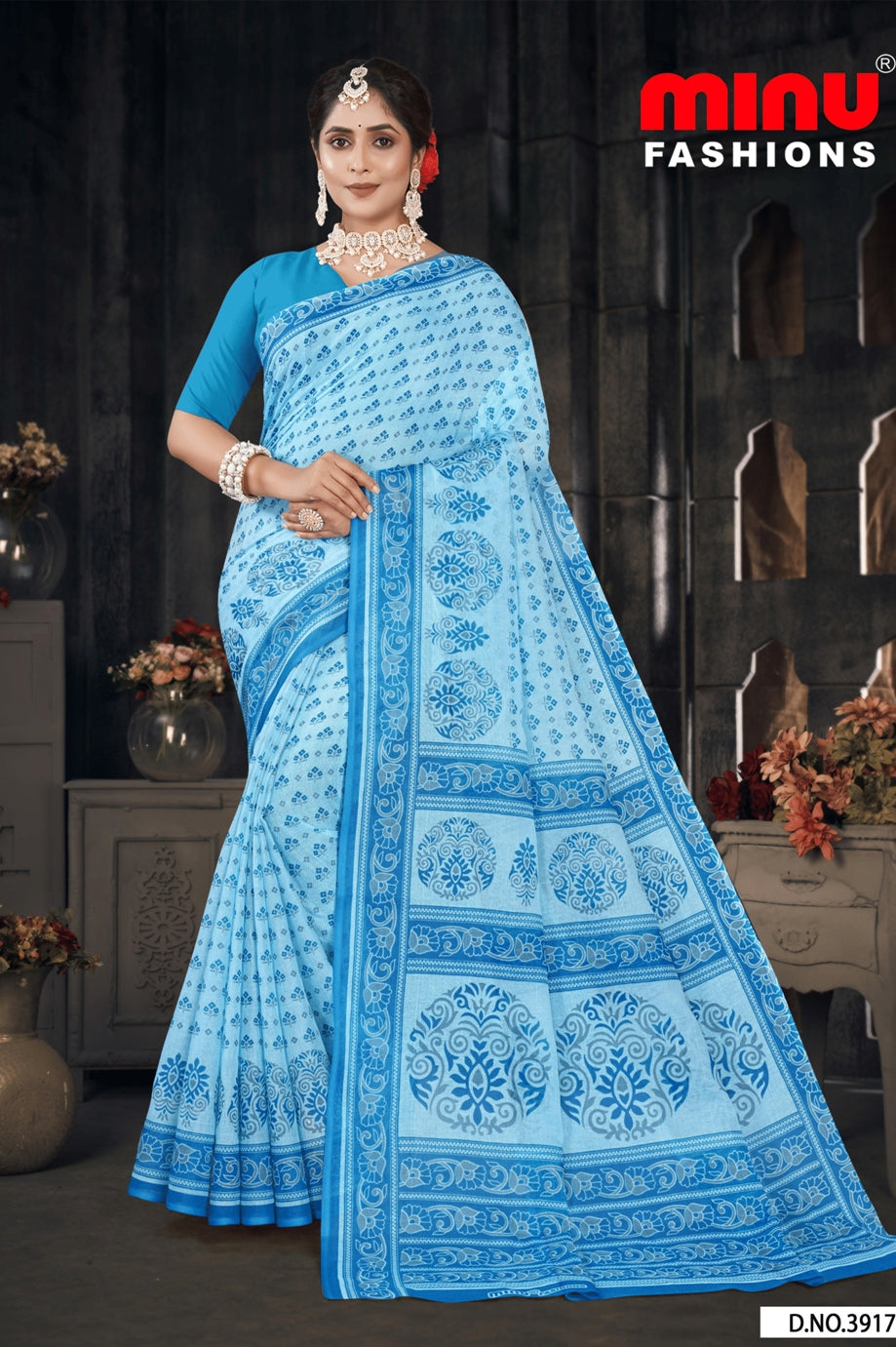 MINU SAREE STAR BEAUTY V-7 39172