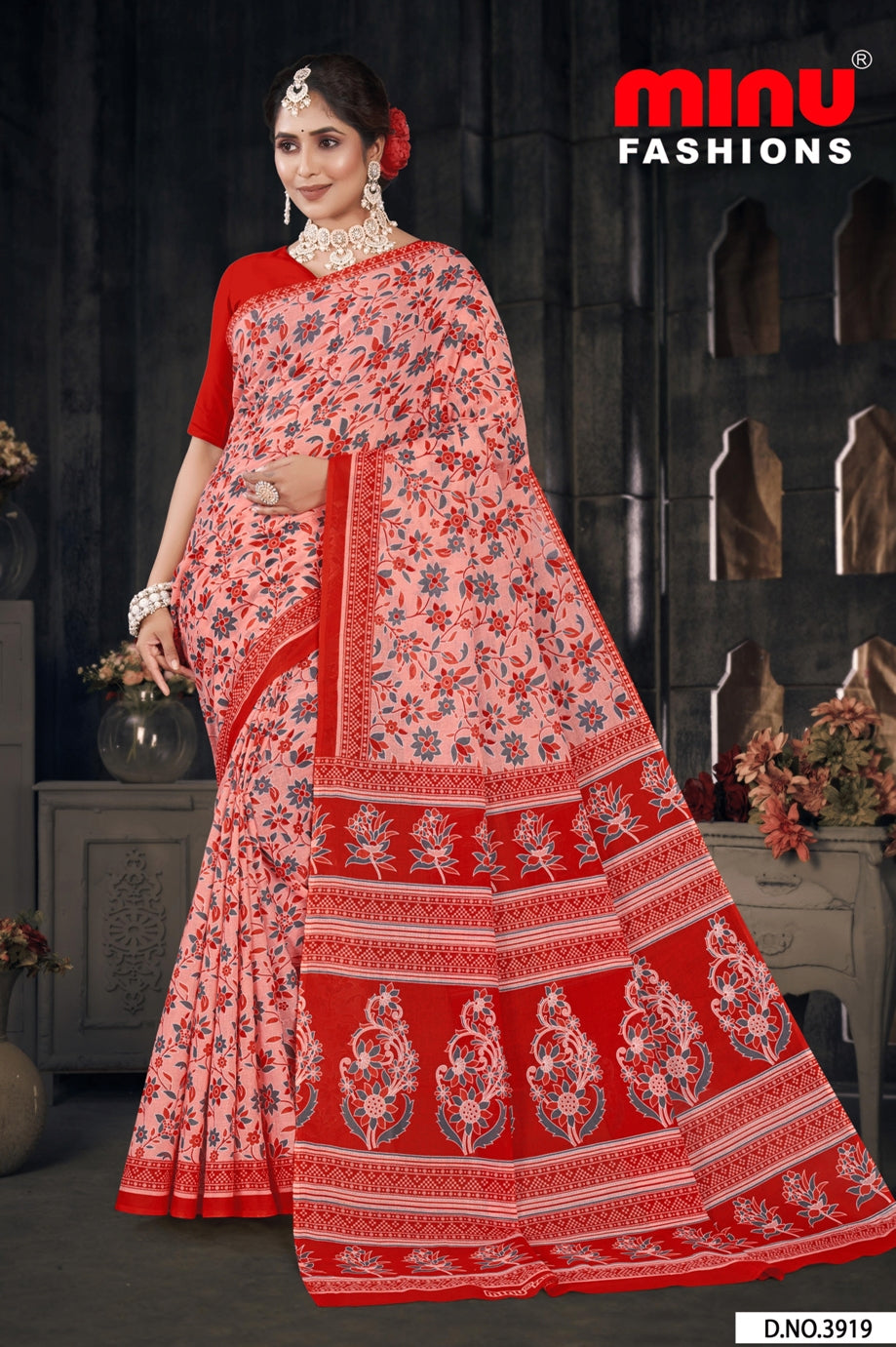 MINU SAREE STAR BEAUTY V-7 39205