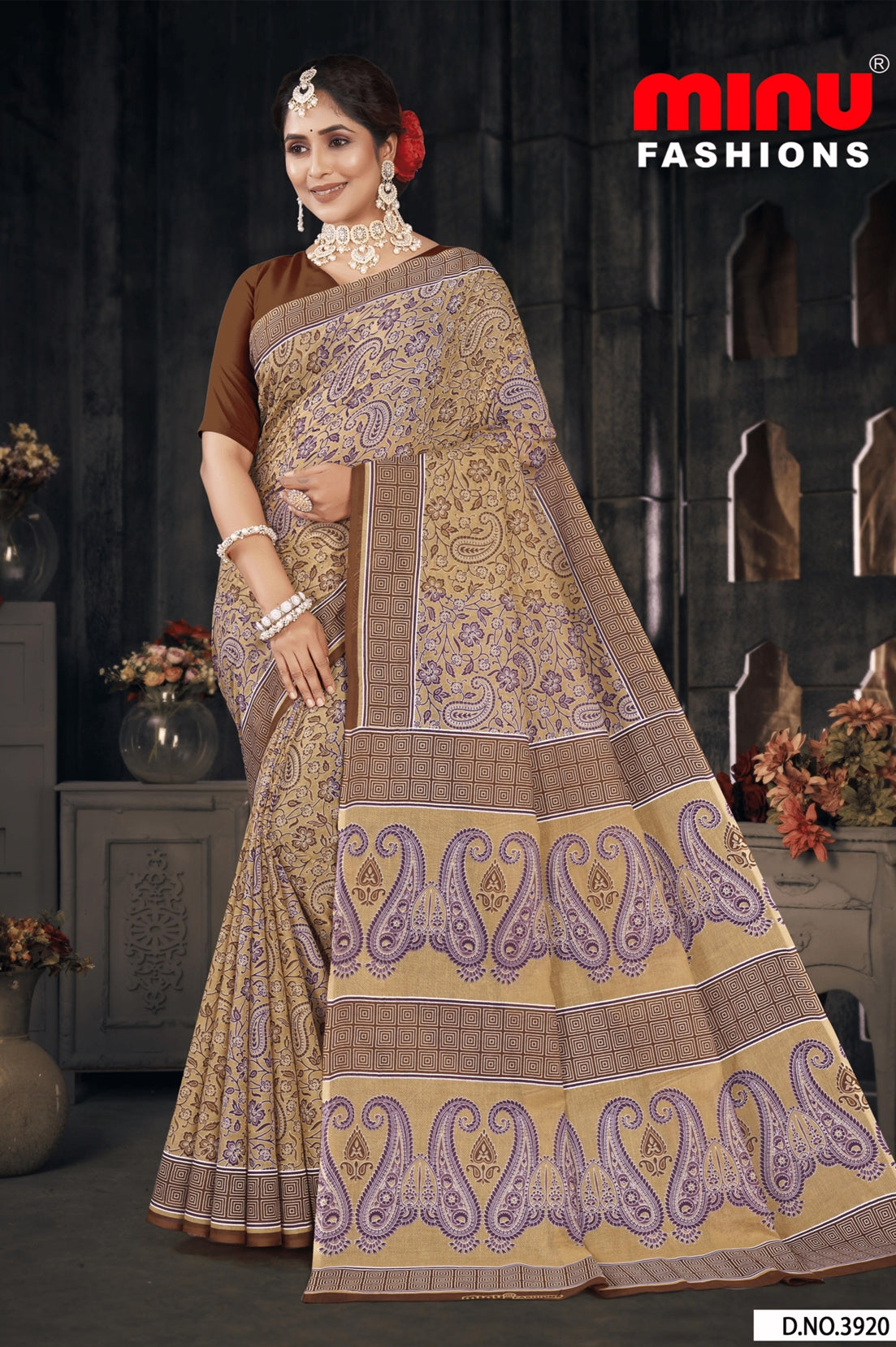 MINU SAREE STAR BEAUTY V-7 39238