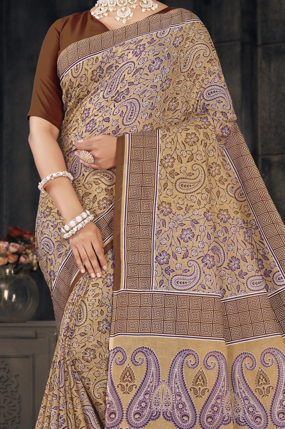 MINU SAREE STAR BEAUTY V-7 39238