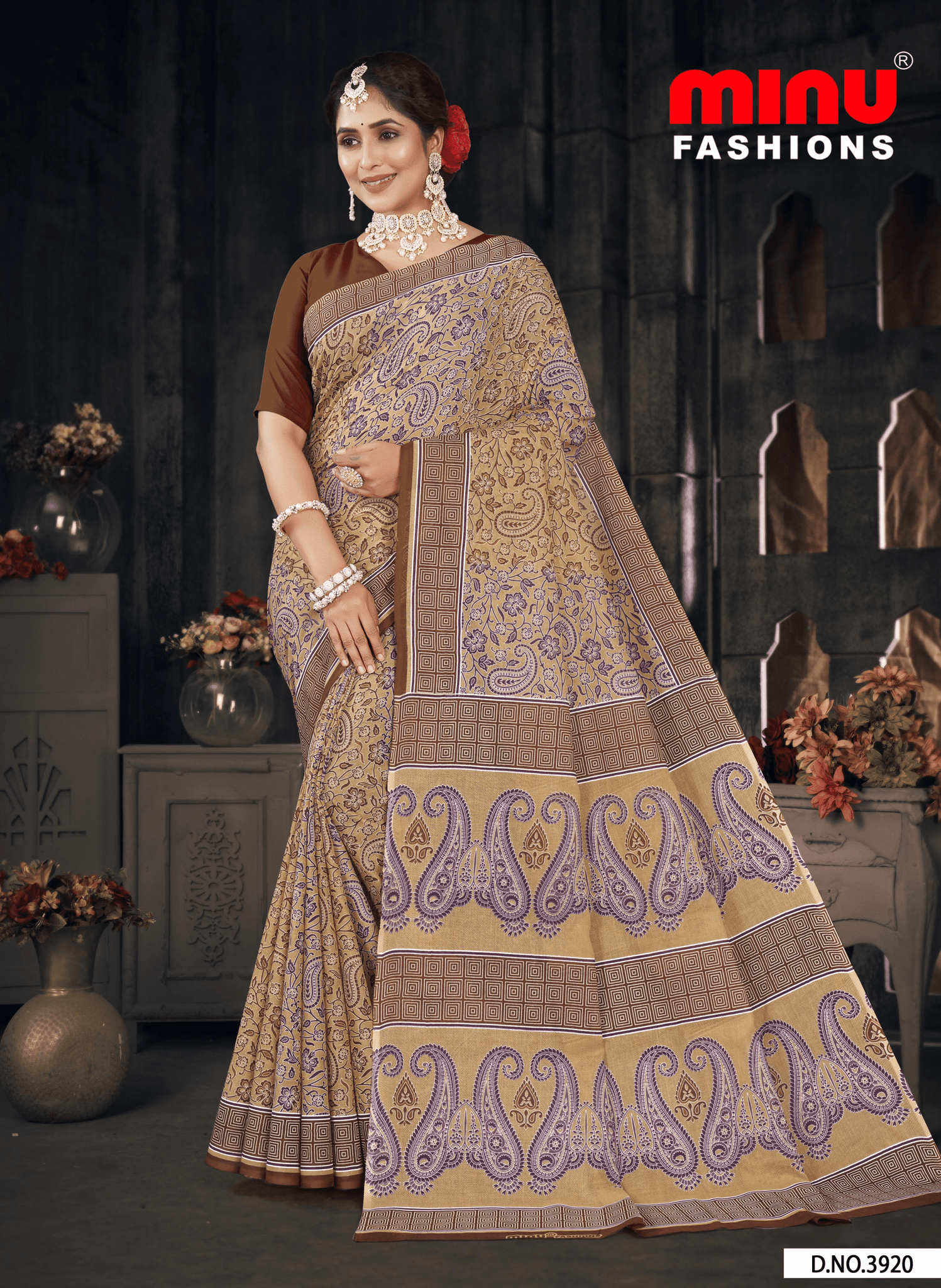 MINU SAREE STAR BEAUTY V-7 39238